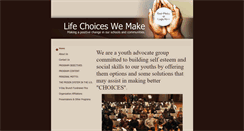 Desktop Screenshot of lifechoiceswemake.org